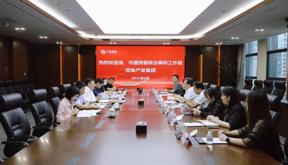 省、市國(guó)資委 聯(lián)合調(diào)研工作組到產(chǎn)發(fā)集團(tuán)調(diào)研指導(dǎo)工作